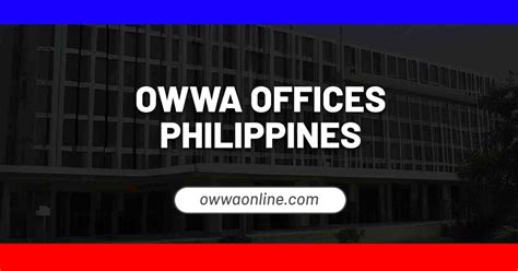 owwa provincial satellite office - cavite trece martires photos|OWWA .